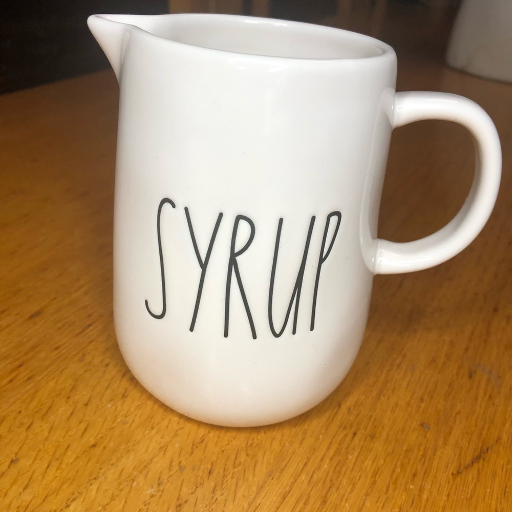 Rae Dunn ”SYRUP "Ivory Pitcher Artisan Collection by Magenta Farmhouse